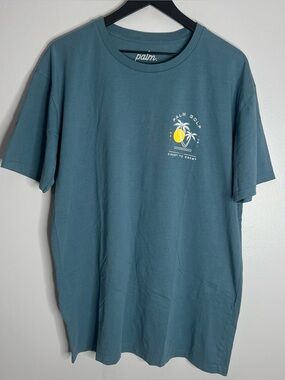 Palm Golf Coast To Coast T Shirt Mens XL Blue